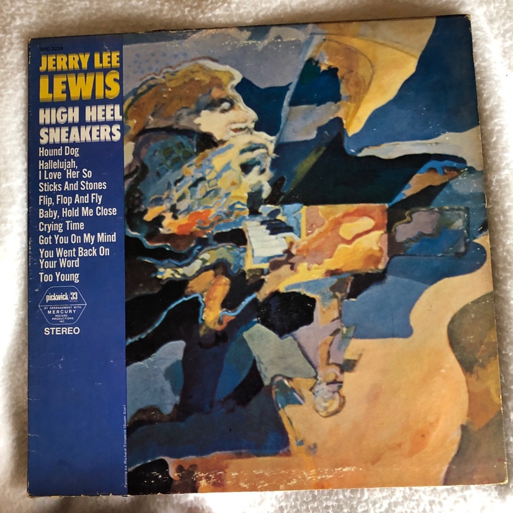 Jerry Lee Lewis Record LP